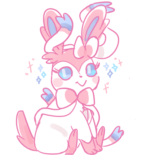 caiabresebun:sylveon commissioned by friendly-necromorph for...