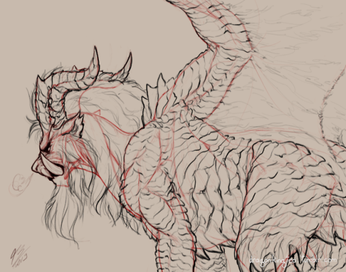 dragonkingteo:Teostra musculature practice{{ I was looking at...