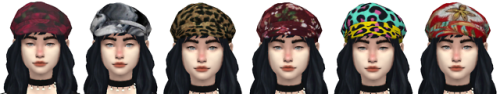 jnojoysims:[JnoJoysims] EA Baker Boy Hat  