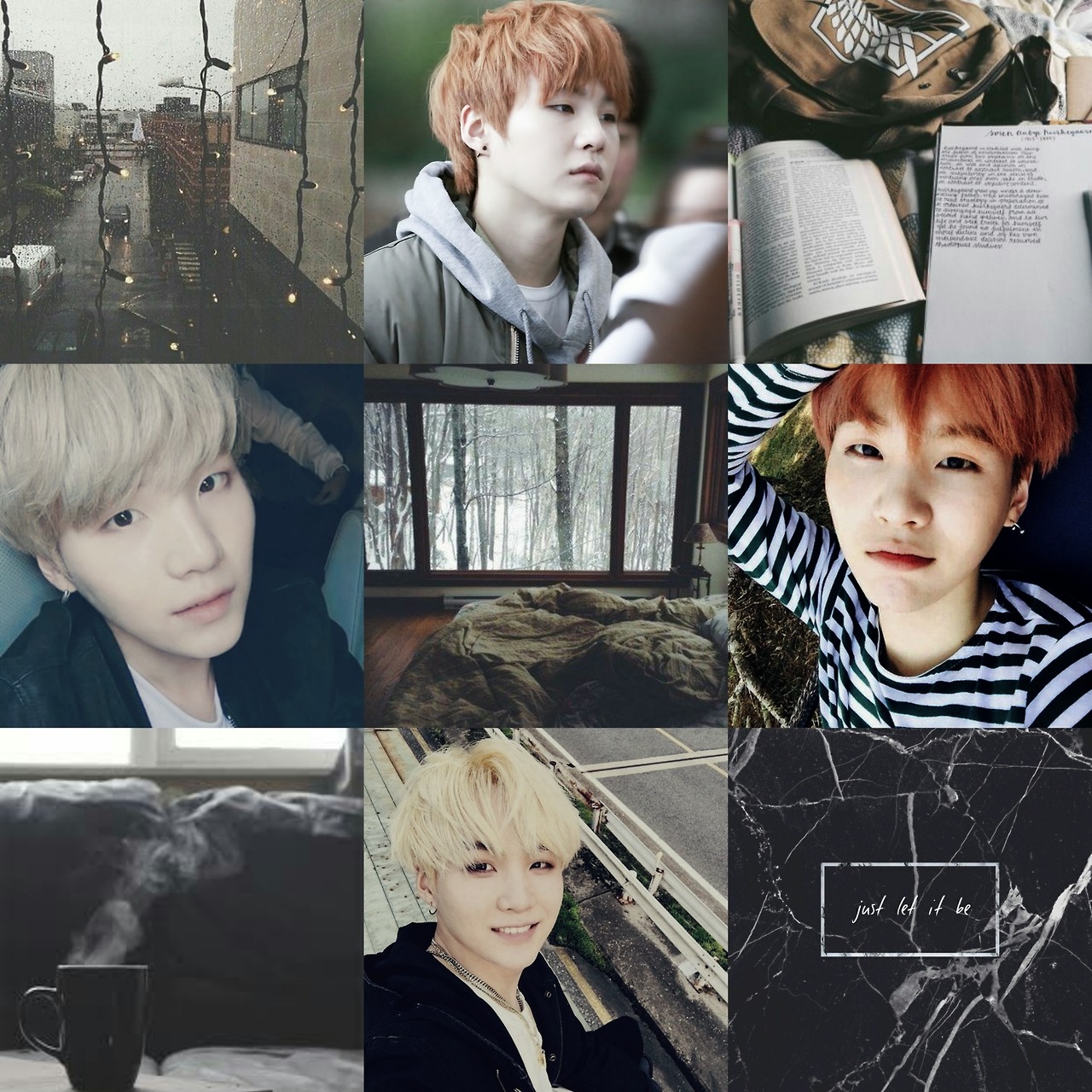 😍 — Relaxing day with Yoongi moodboard for @damaxv I...