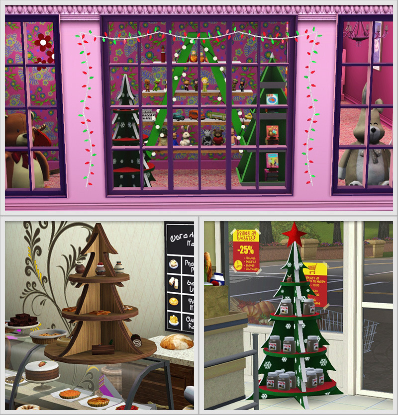 Around The Sims Christmas Displays Im Usually Around The Sims