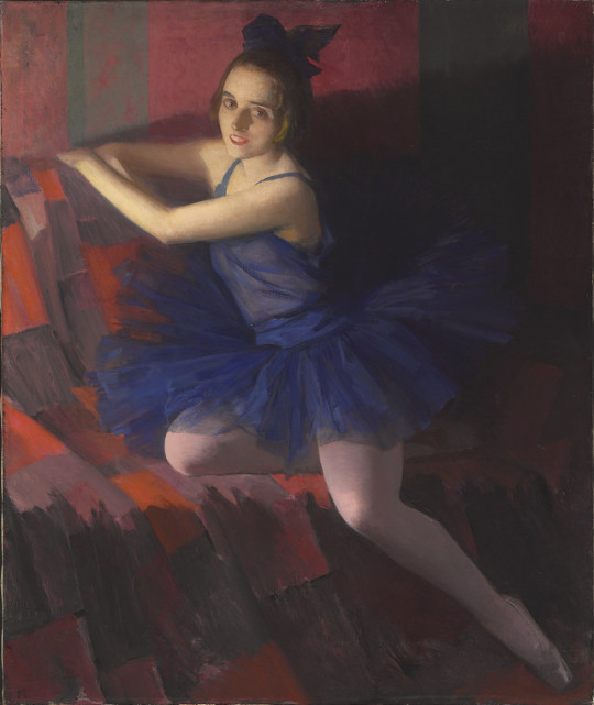 Feodor Ivanovich Zakharov - Ballerina in blue