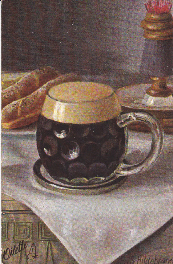Still Life with Beer Mug
Frib Hildebrandt
c. 1900-10