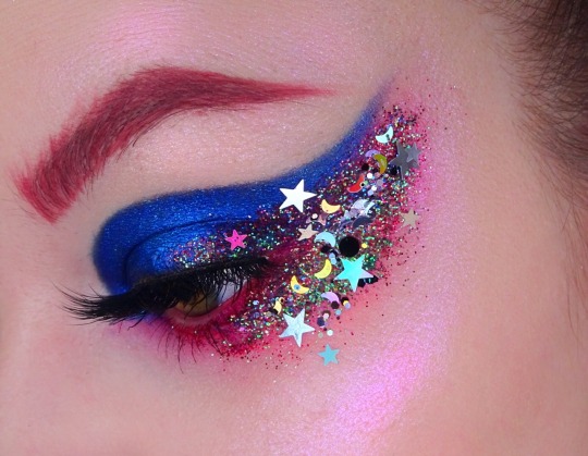 nebula makeup | Tumblr