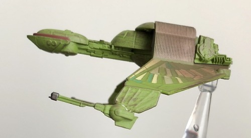 I.K.S. MacbethB’rel-class bird of prey(Model #107 by Eaglemoss)