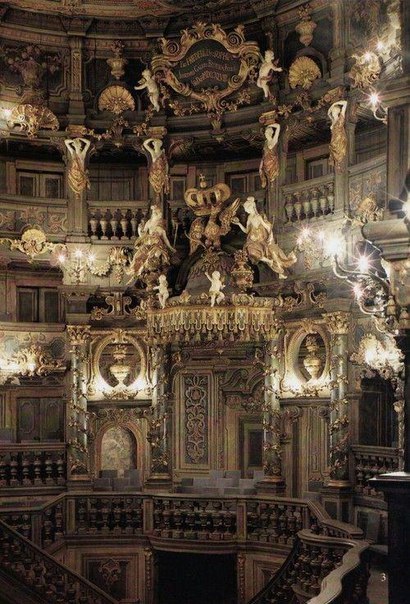 vintagepales:Margravial Opera House Bayreuth, Germany