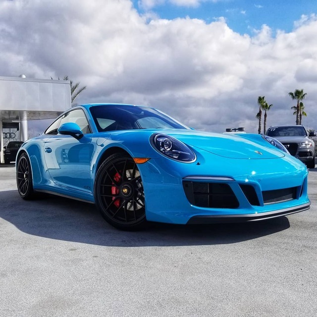Untitled — Miami Blue GTS ready for it’s new home porsche...