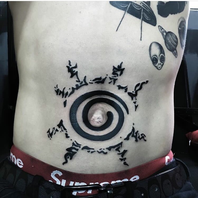 Fruits The Finesser Psy P Got A Naruto Tattoo.