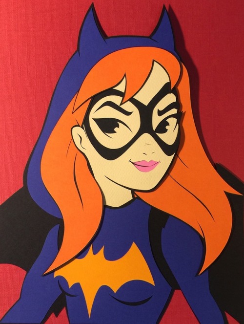 docgold13:DC Superhero Girls paper cut-outs