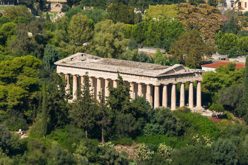 via-appia:Views of the Temple of Hephaestus or Hephaisteion...