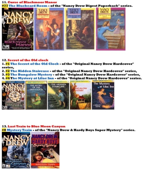 best nancy drew games tumblr