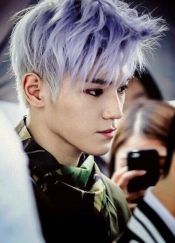 Taeyong Purple Hair Tumblr