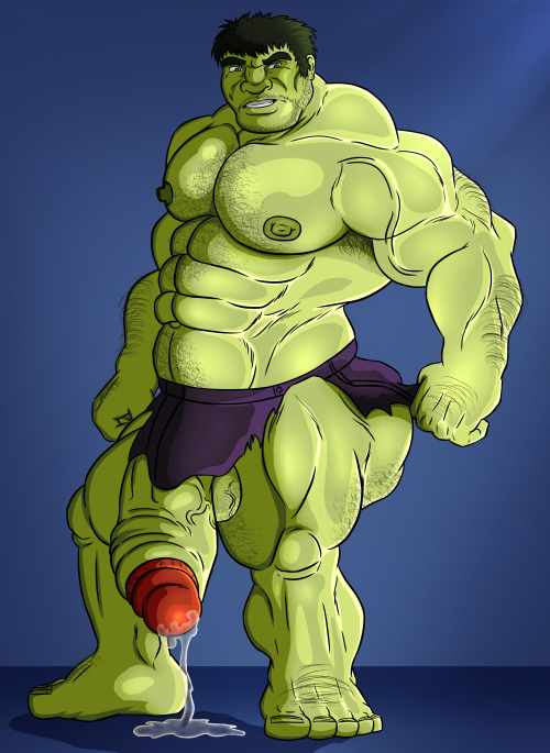 stevekeenell:Hulk had a bit of a wardrobe malfunction lol....