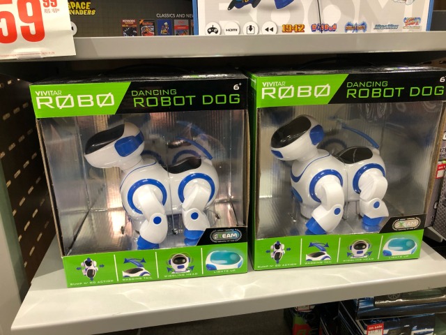 vivitar robo dancing robot dog