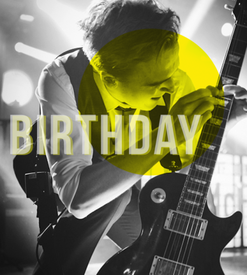 mcfly-city: Happy Birthday Tom Fletcher!