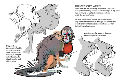 gojiberry-barbeque:creature designs for visdev 1…. not graded...