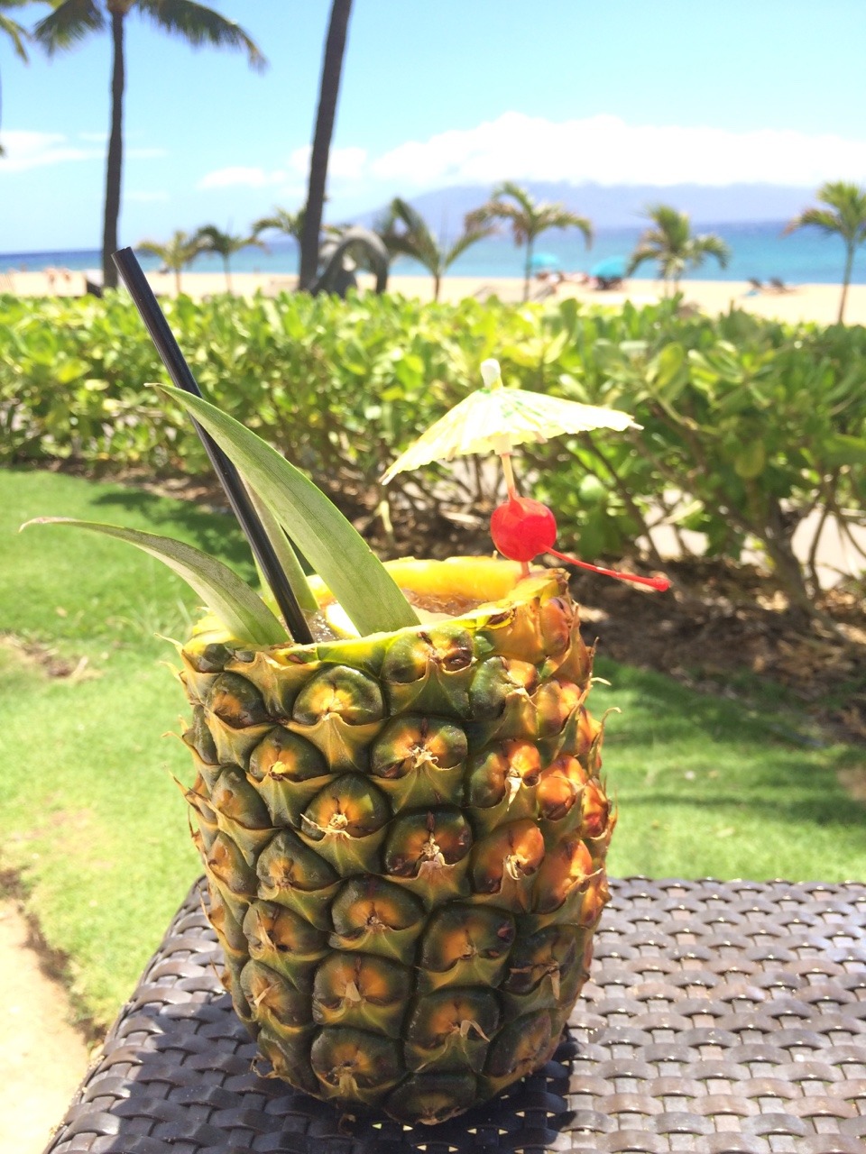 Cooking with Missy — Drink in a Pineapple Cup The Westin Ka'anapali,...