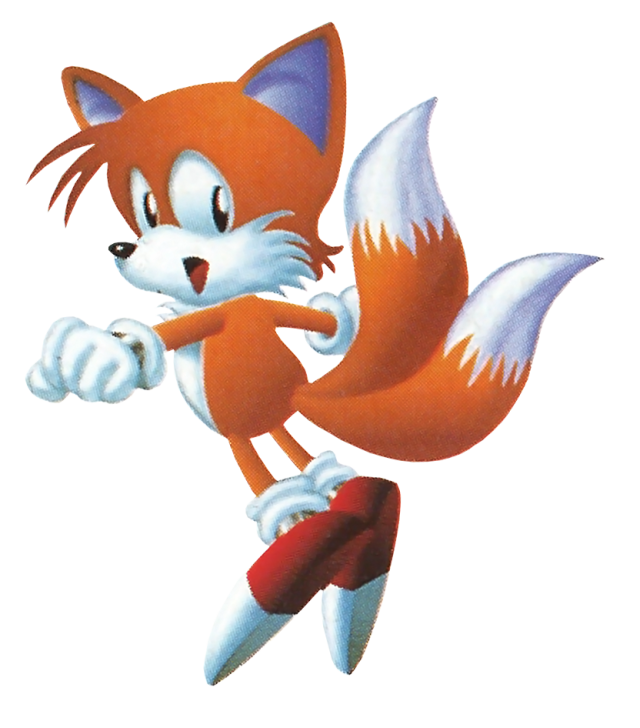 SEGA CITY - Artwork of Tails, from ‘Sonic Chaos’ on the Game...