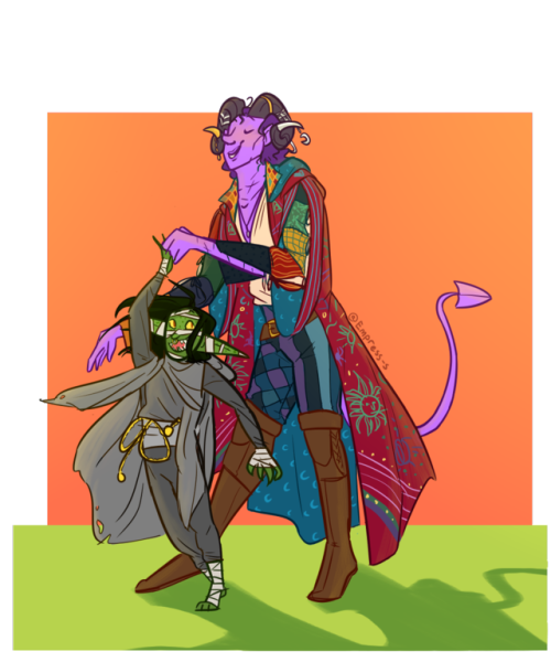 empress-s:molly & nott dancing at the tavern is honestly...