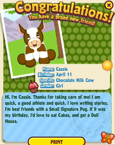 webkinz pet of the month club