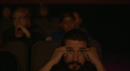 areyoufilmingthis:Shia watching “Transformers: Dark of The...