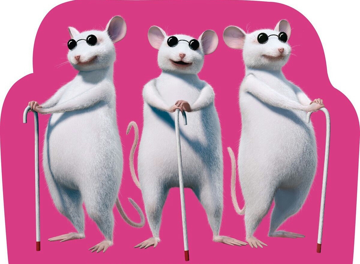 three blind mice on Tumblr