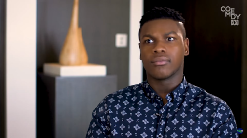 jackverglas:This face that John Boyega makes in interviews...