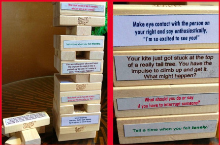 Therapeutic Jenga: These questions spark a lot of...