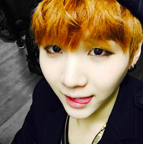 you make me begin : sugaabby: Min Suga x orange hair