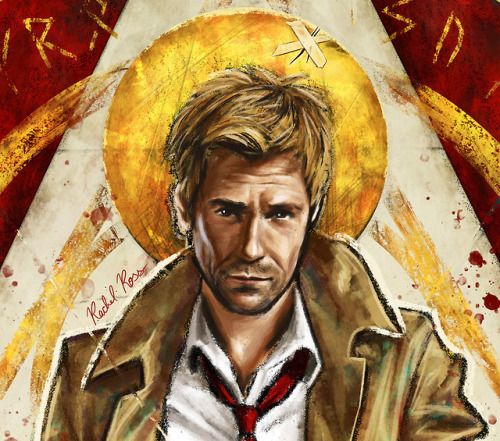 raystrikesback:The finished card for John Constantine as I -...