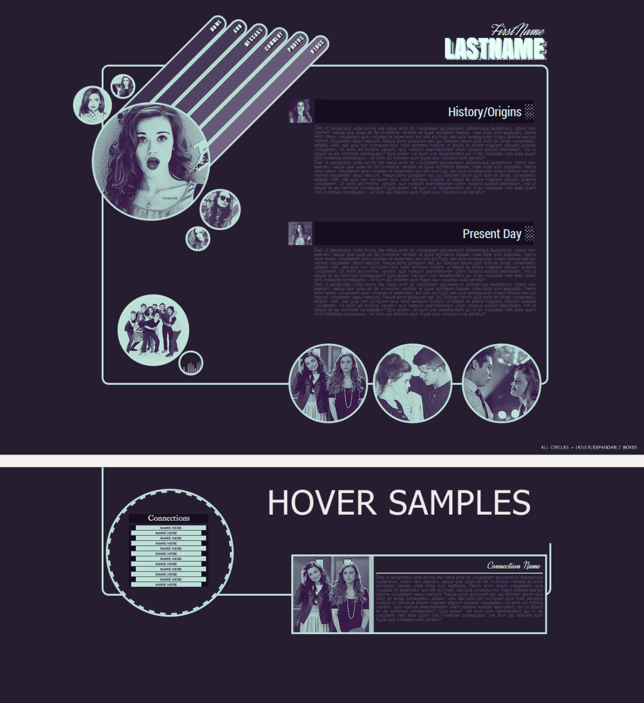 Vicarious Role Play Layouts: Photo