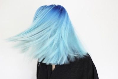 Blue Ombre Hair Tumblr