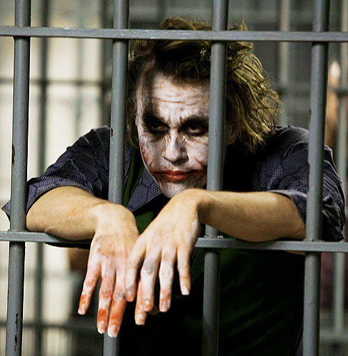 heath ledger joker jail