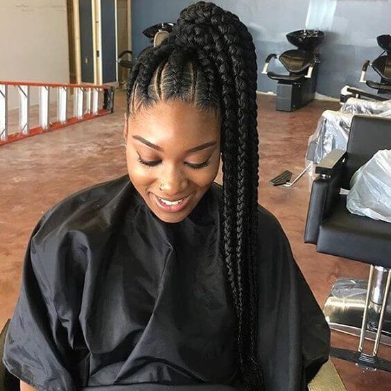 Celebrities Photos Cornrows Hairstyles Goddess Braids 2018