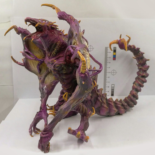 zbrush keyshot concept vampiric commission monster work design figure fangs villain dopepope creature toy prototype blood original art collectible kaiju artwork digital titanicus titaniccreations