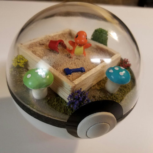 geek-studio:Pokemon Dioramas by AVioletAccord