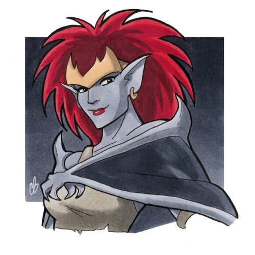 bigchrisgallery:“The She-Demon” Copic marker sketch of Demona...