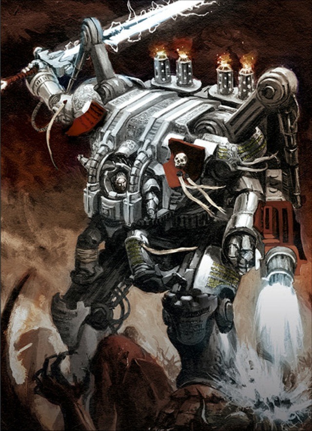 Warhammer 40k artwork — Dreadknight