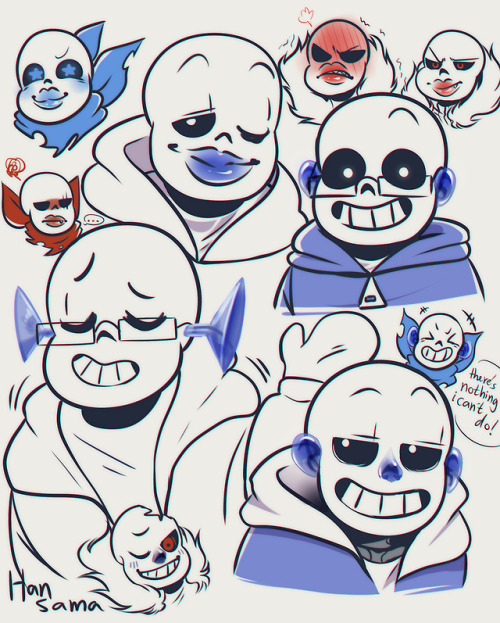 han-doodles:I was thinking..What if Sans makes magical ears to...