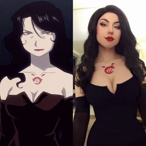 cosplay-galaxy:Maria Fernanda Galvão as Lust (Fullmetal...