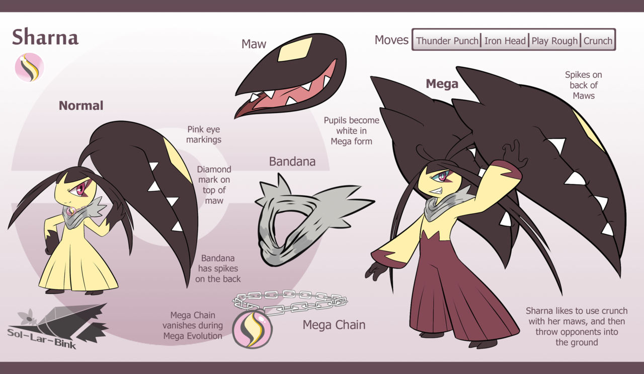 Name: Sharna Species: Mawile / Mega Mawile Gender ...