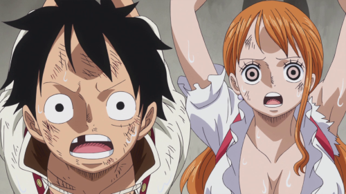 dekkenminus:Nami in episode 814.Waaaay too Fucking big