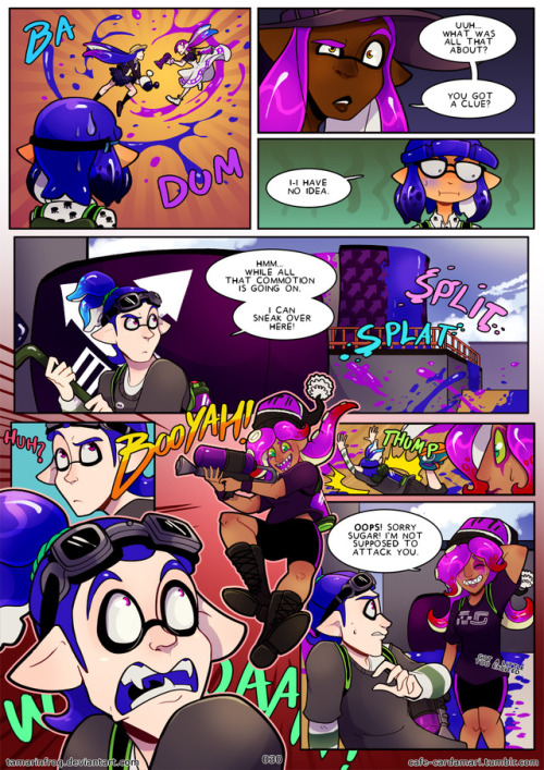 cafe-cardamari:Cafe Cardamari Tales : Final Match! Splat Jam...