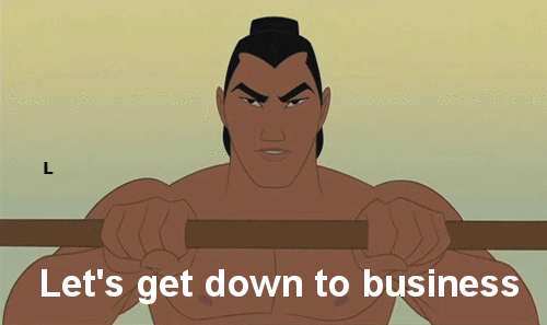 Image result for back to business gif site:tumblr.com