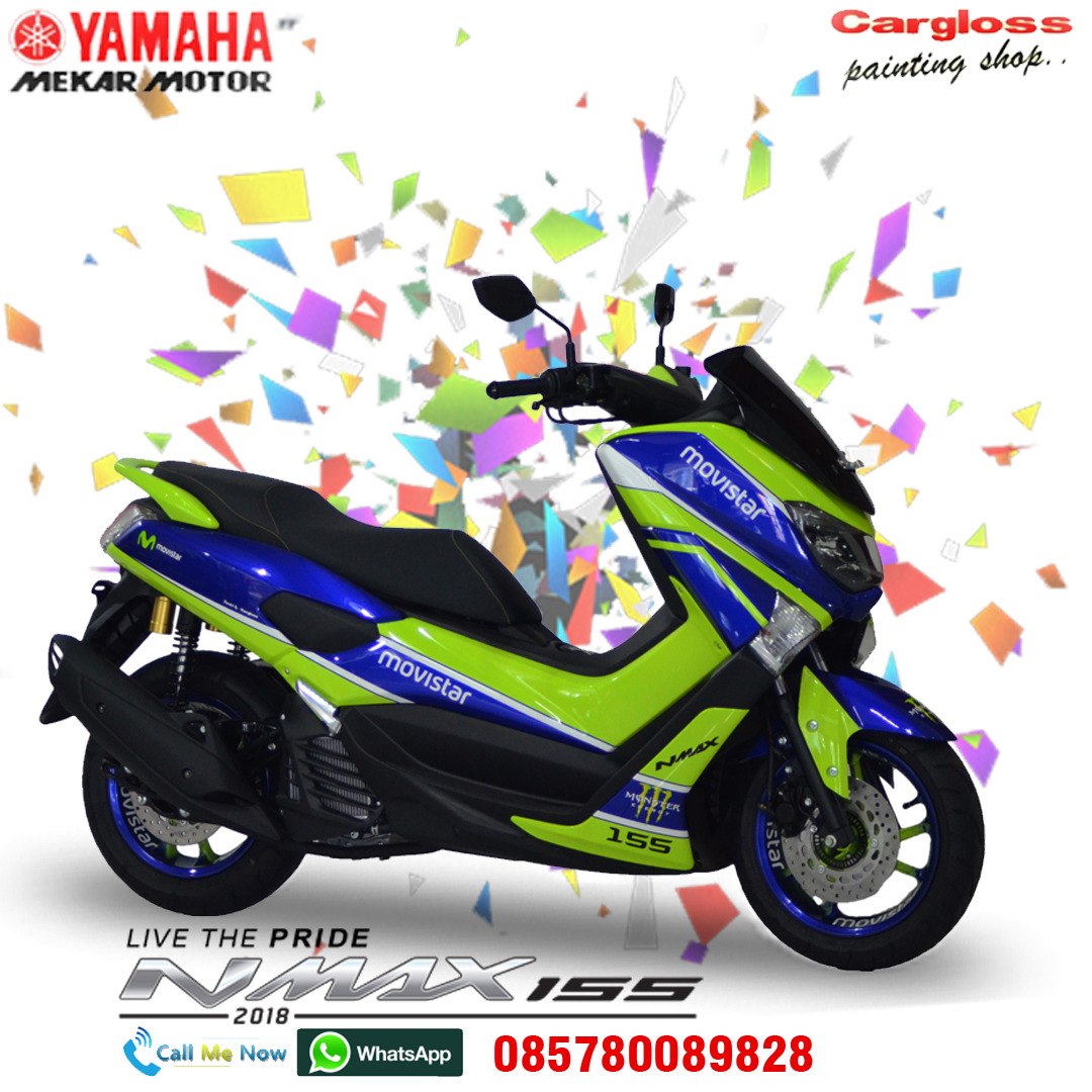 Tanpa judul  Modifikasi  Motor  Yamaha  Nmax Custom  Gambaran 