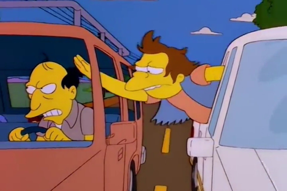 Simpsons Road Rage Best Car