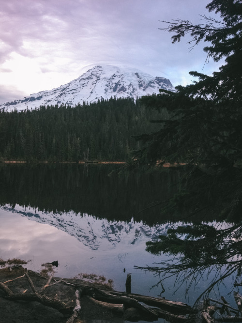 leahberman:Time will come to life againReflection Lake, Mt...