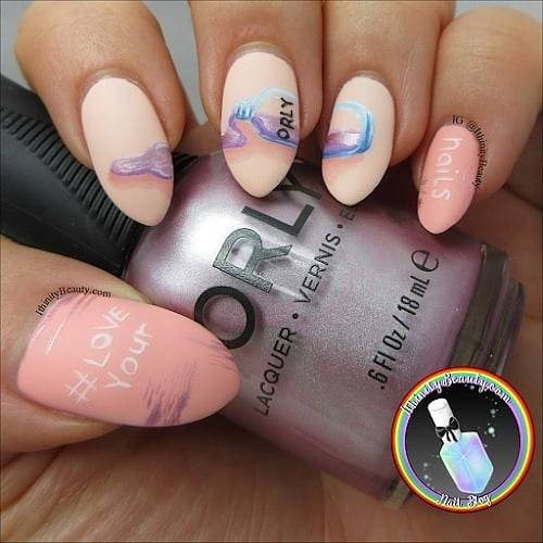 ithfifi:#loveyournails manicure! Featuring @orlynailsuk nail...