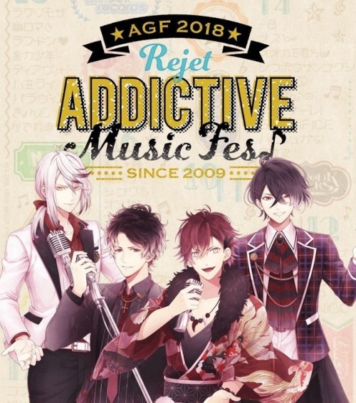 vampiretsuki:REJET ADDICTIVE MUSIC FES ~ 2018′S THEME ~