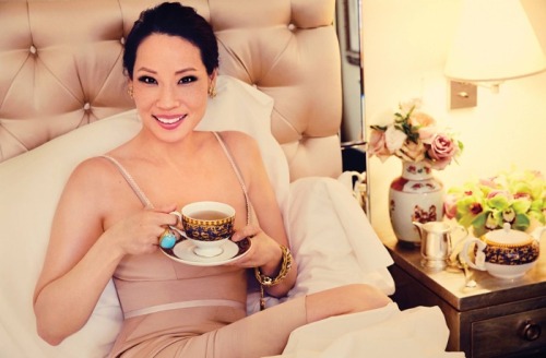 elementarystan:Lucy Liu photographed at The Carlyle Hotel for...